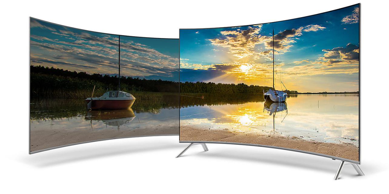 Smart Tivi màn hình cong Premium UHD Samsung 4K 55 inch UA55MU8000 