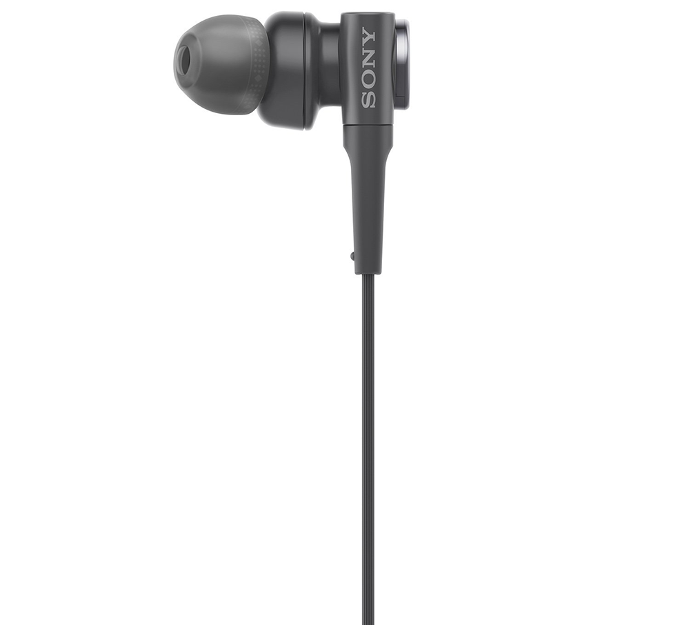 Tai nghe Sony MDR-XB55AP/BQE (Đen) thiết kế hiện đại cho âm thanh mạnh mẽ