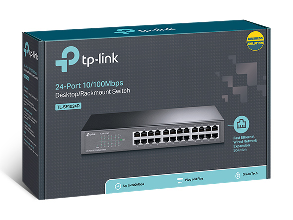 Thiết bị mạng/ Switch TPLink 24P TL SF1024D