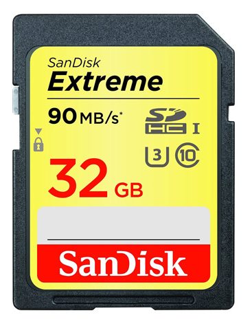 Thẻ nhớ SDHC Sandisk 32GB Extreme