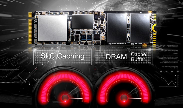 Ổ cứng SSD Adata 512GB M.2 PCIe (ASX8000NP-512GM-C)