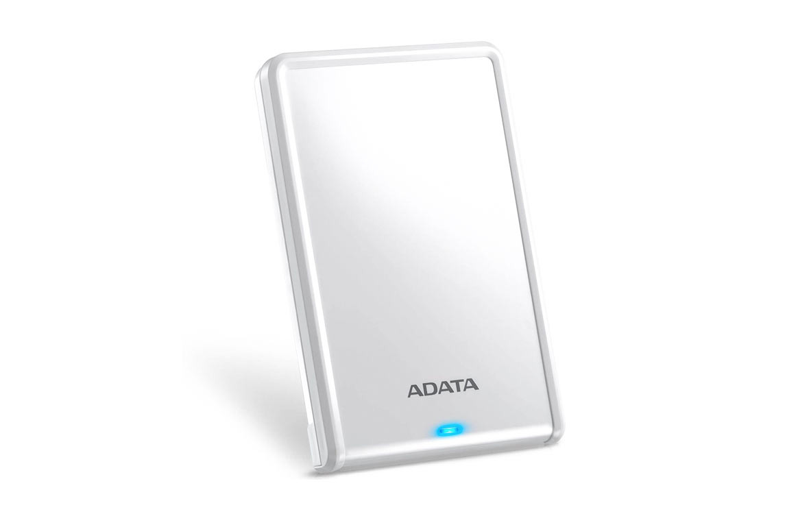 Ổ cứng HDD Adata HV620S 1TB (AHV620S-1TU3-CWH) (Trắng)