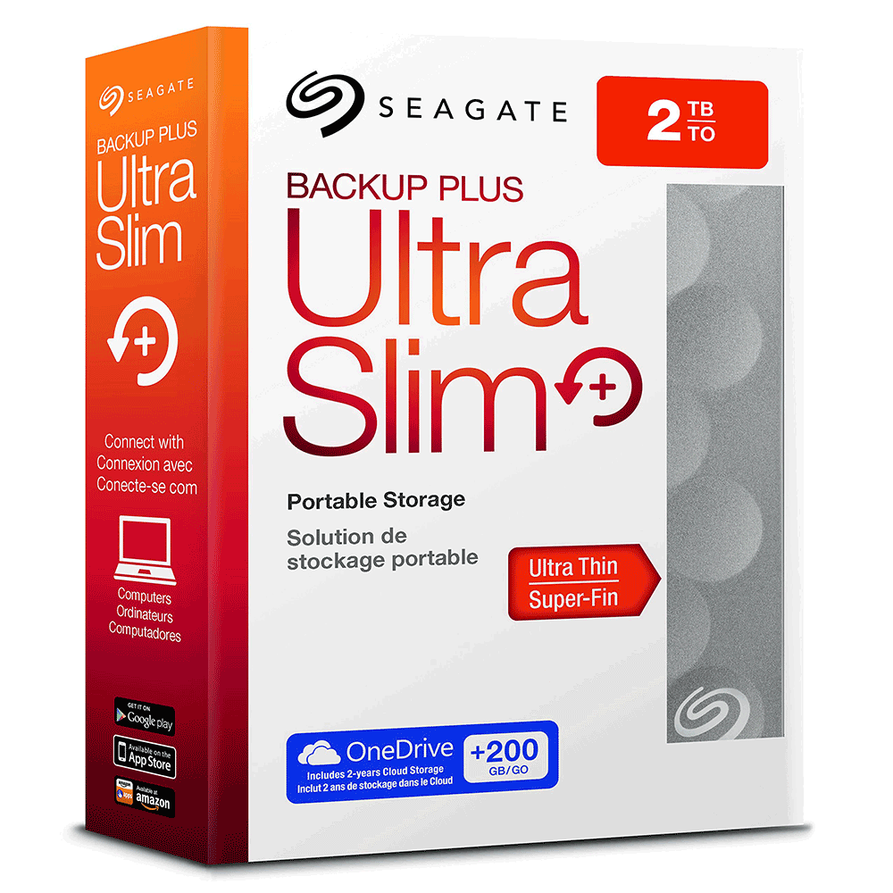 Ổ cứng HDD Seagate 2TB Backup Plus Ultra Slim 3.0, 2.5'' (Bạc) 4