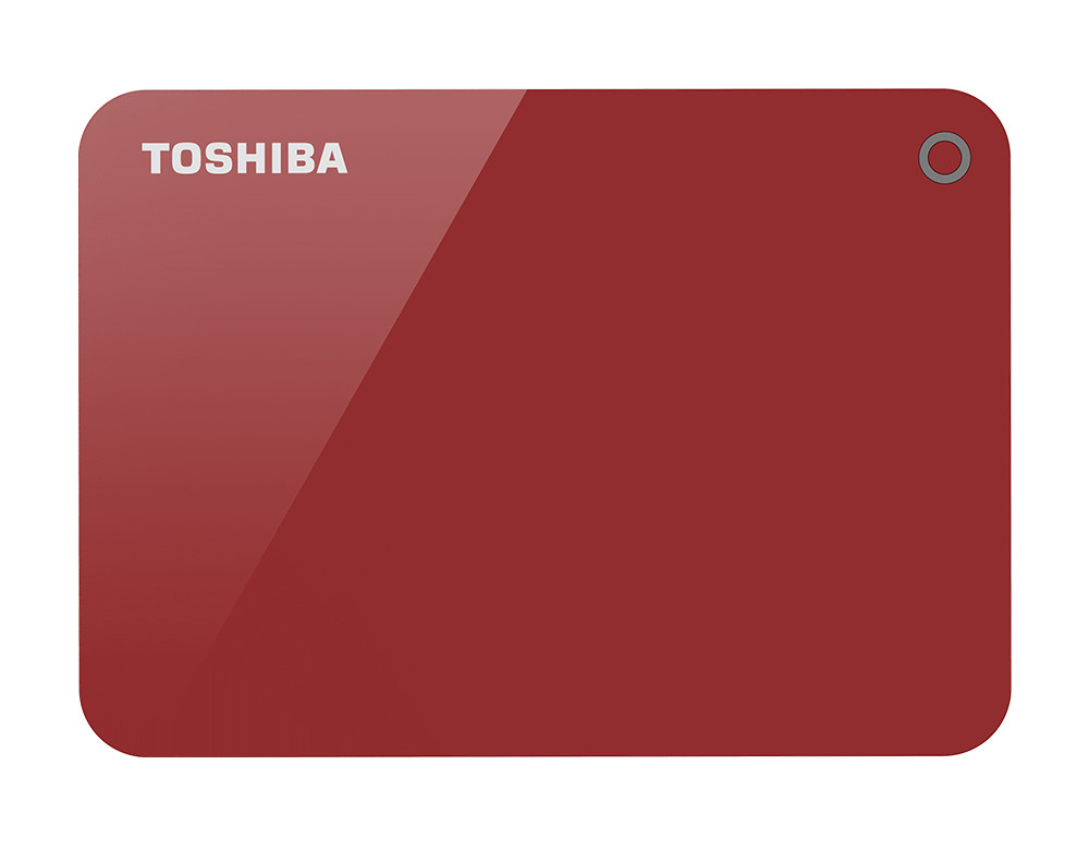 Ổ cứng HDD Toshiba Canvio Advance Backup 2.5 1TB SATA 5Gb-s 5400RPM (HDTC910AR3AA) (Đỏ)a