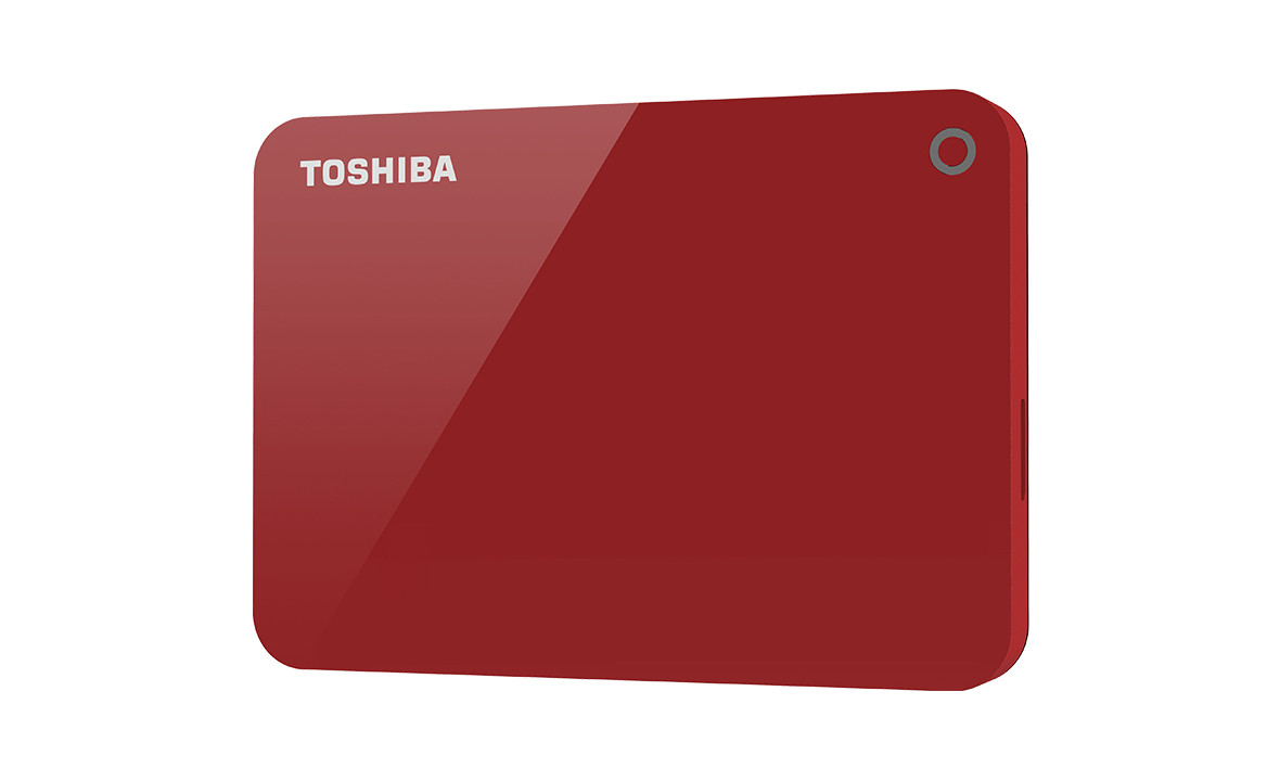 Ổ cứng HDD Toshiba Canvio Advance Backup 2.5 1TB SATA 5Gb:s 5400RPM (HDTC910AR3AA) (Đỏ) 1