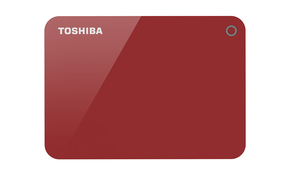 Ổ cứng HDD Toshiba Canvio Advance Backup 2.5 2TB SATA 5Gb:s 5400RPM (HDTC920AR3AA) (Đỏ)