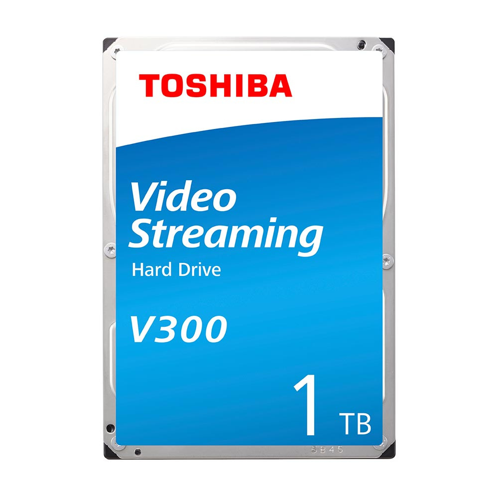 Ổ cứng HDD Toshiba V300 Video Streaming 3.5" 1TB SATA 5700RPM 64MB (HDWU110UZSVA)