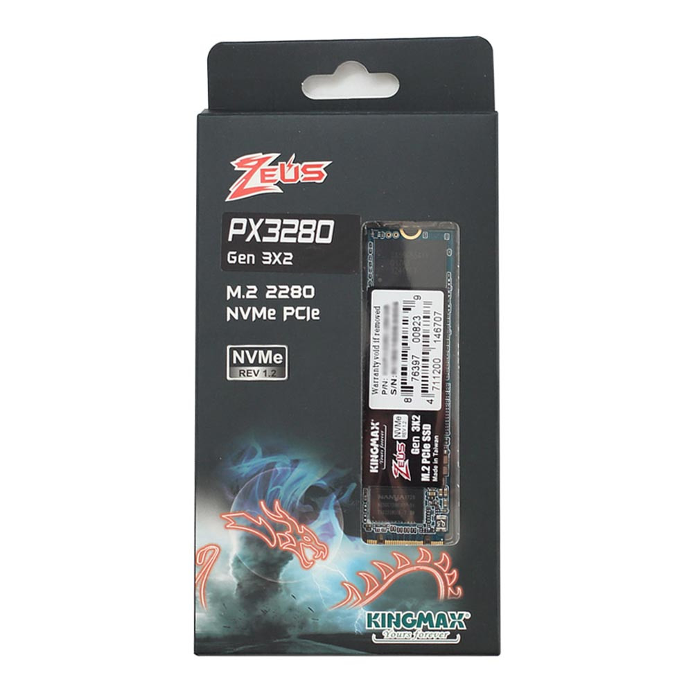 Ổ cứng SSD Kingmax 128GB PX3280 Zeus (M.2-2280)