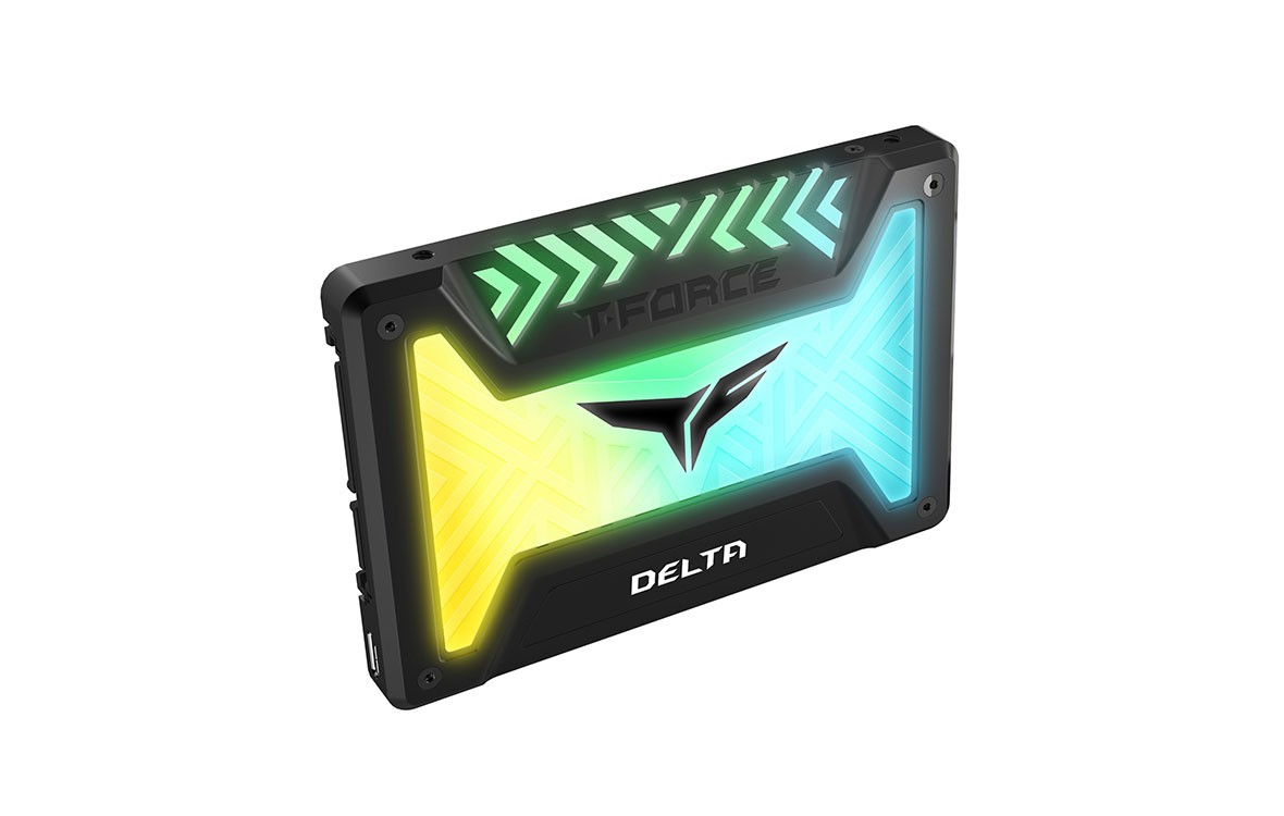 Ổ cứng SSD Team Delta RGB 2.5" 500GB SATA 6Gb/s (Đen)