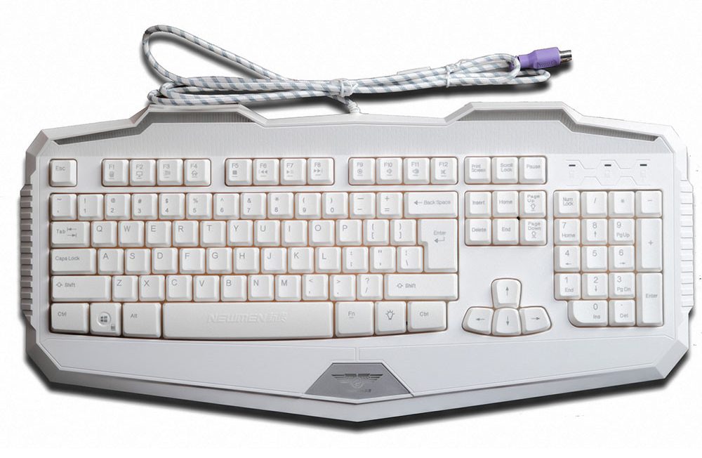Bàn phím Newmen KB808 Gaming (Trắng) - Phong Vũ