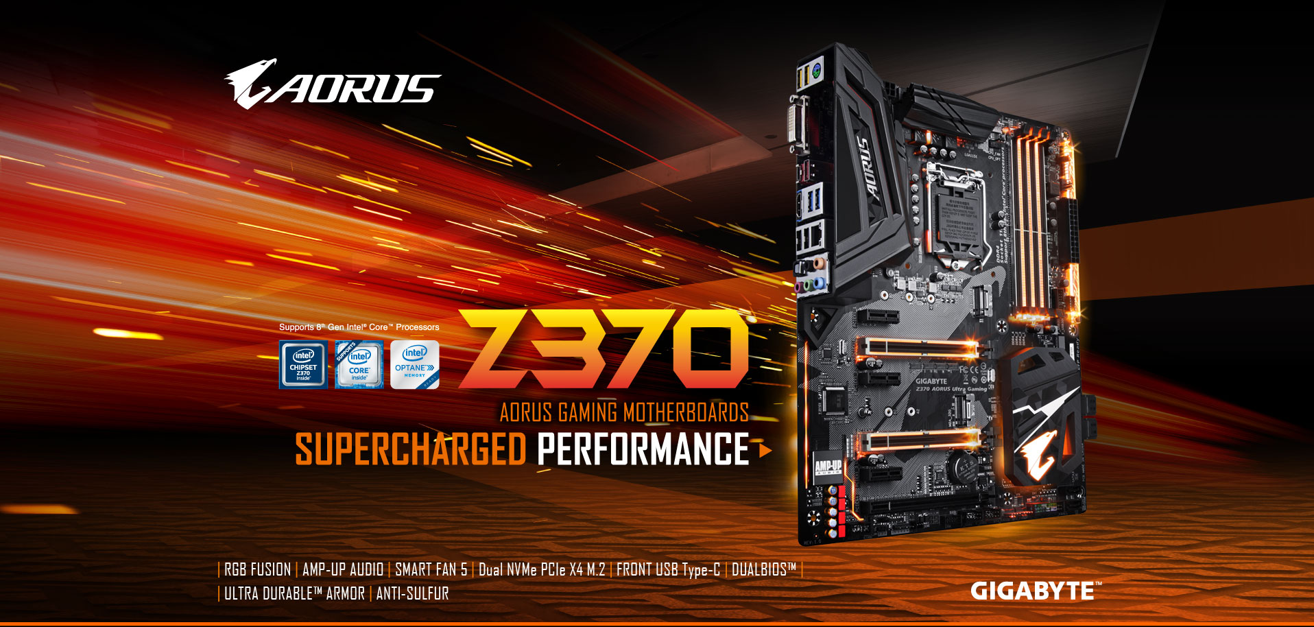 Bo mạch chính Mainboard Gigabyte Z370 Aorus Ultra Gaming