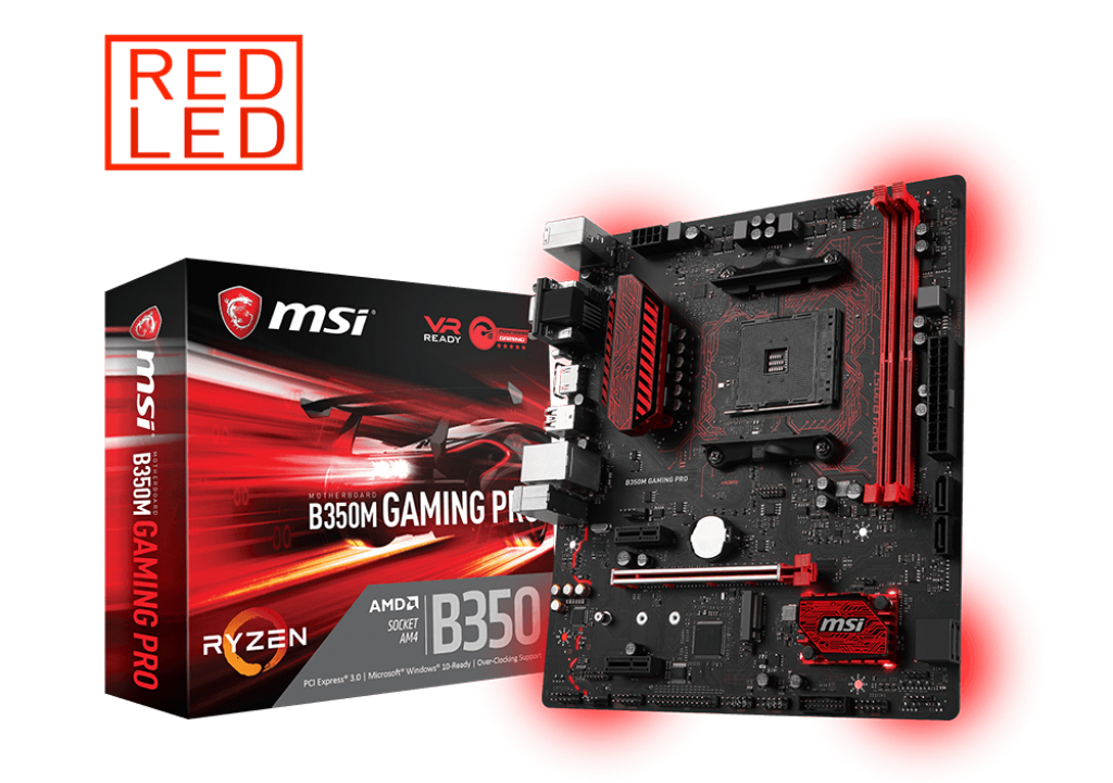 Bo mạch chính Mainboard Msi B350M Gaming Pro
