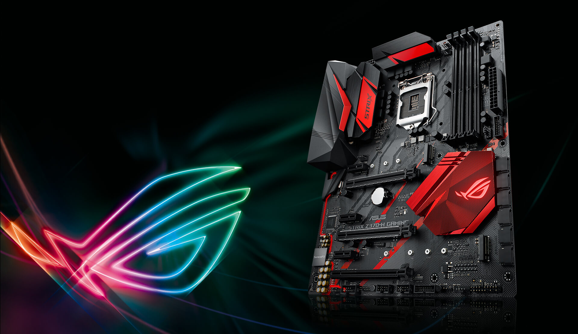 Bo mạch chủ Asus Rog Strix Z370-H Gaming