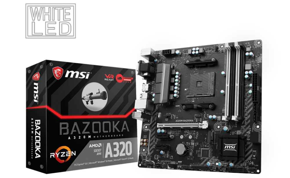 Bo mạch chủ Msi A320M Bazooka