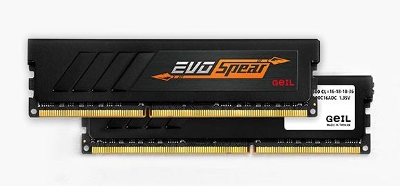 Bộ nhớ DDR4 Geil Evo Spear 16GB (2x8GB) 2400 (GSB416GB2400C17DC) 