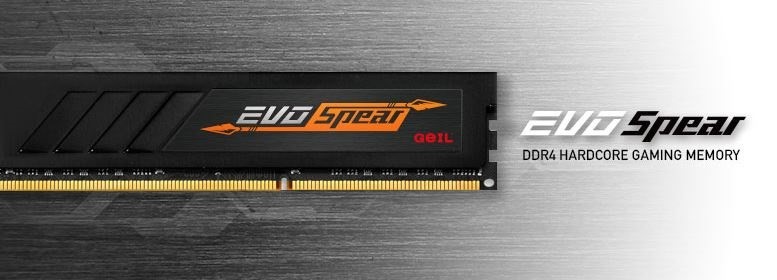 Bộ nhớ DDR4 Geil Evo Spear 16GB (2x8GB) 2400 (GSB416GB2400C17DC)