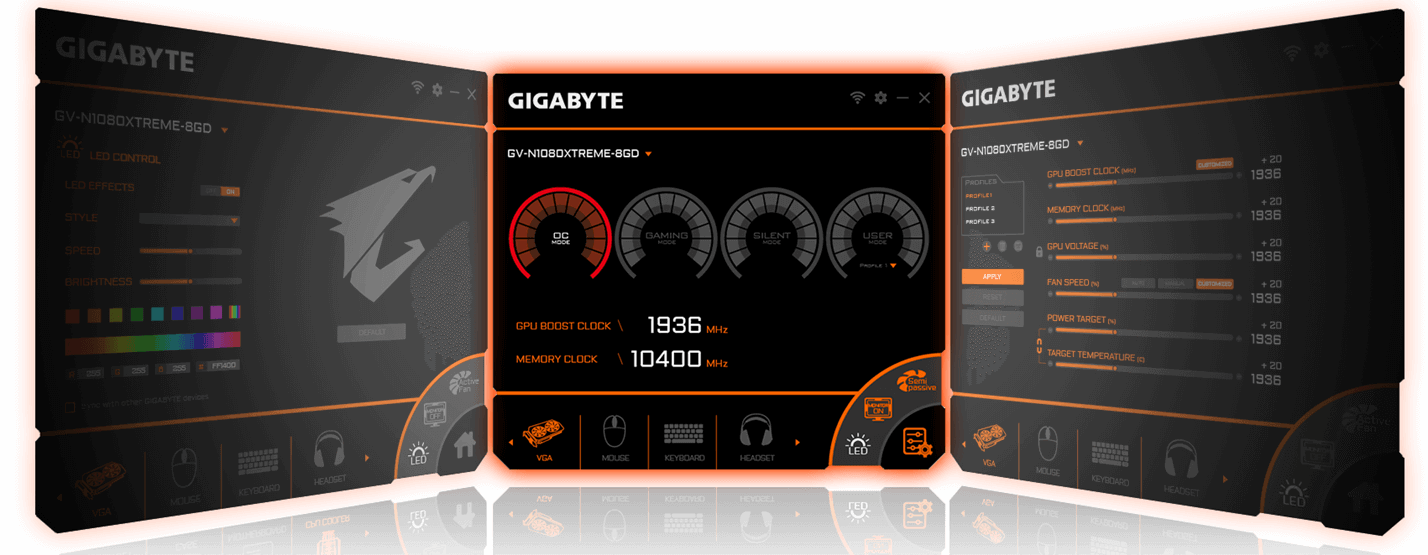 Card màn hình Gigabyte 11GB N108TGaming OC-11G
