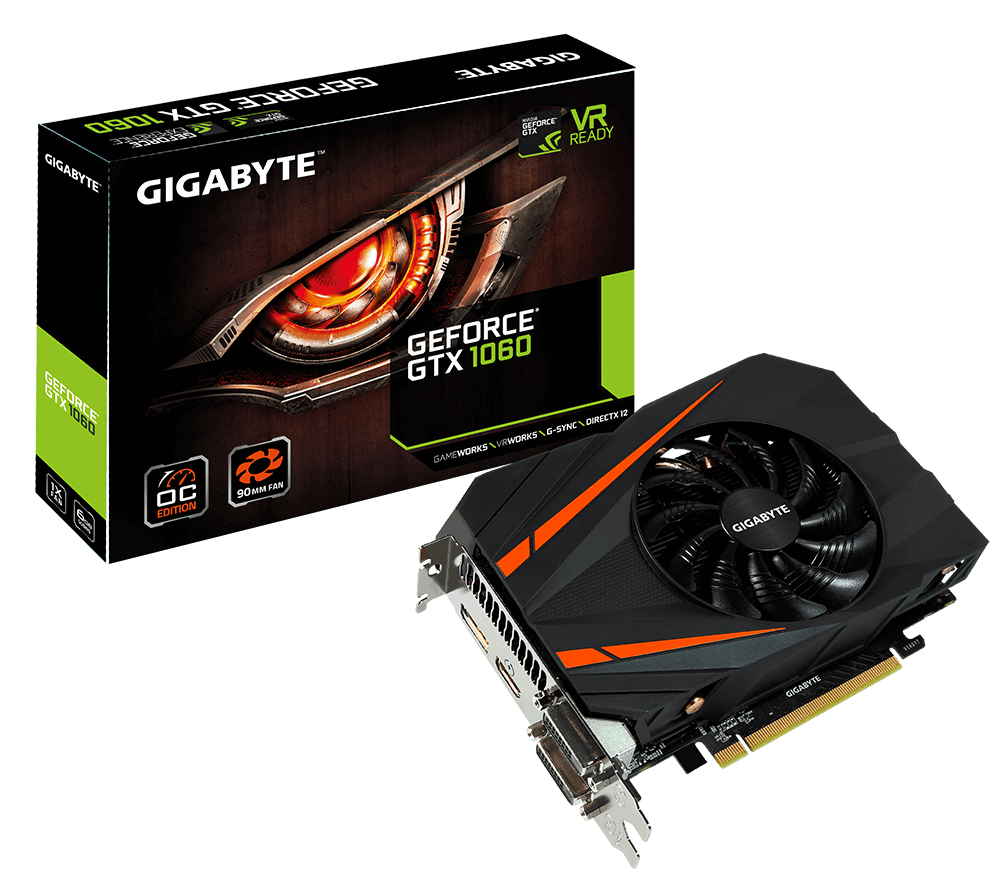 Card màn hình Gigabyte 6GB N1060IXOC-6GD
