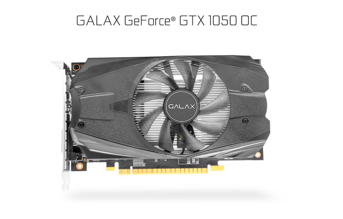 Card màn hình Galax 2GB GTX1050 OC 2GB