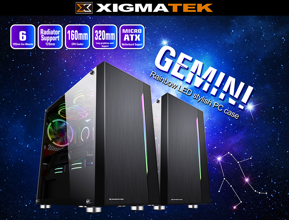 Case Xigmatek Gemini (EN41654)