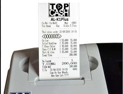 MÁY TÍNH TIỀN  AL-K1P