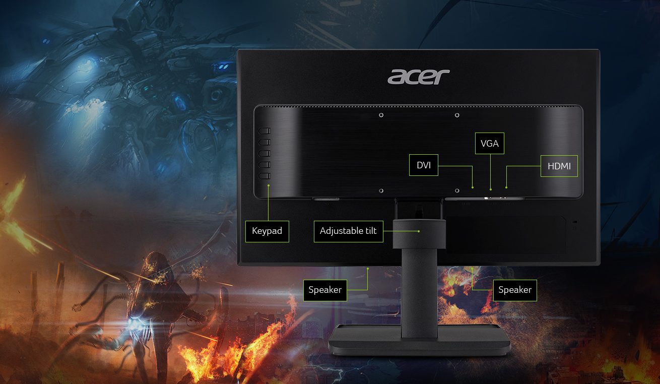 Màn hình LCD Acer 23.8'' ET241Y