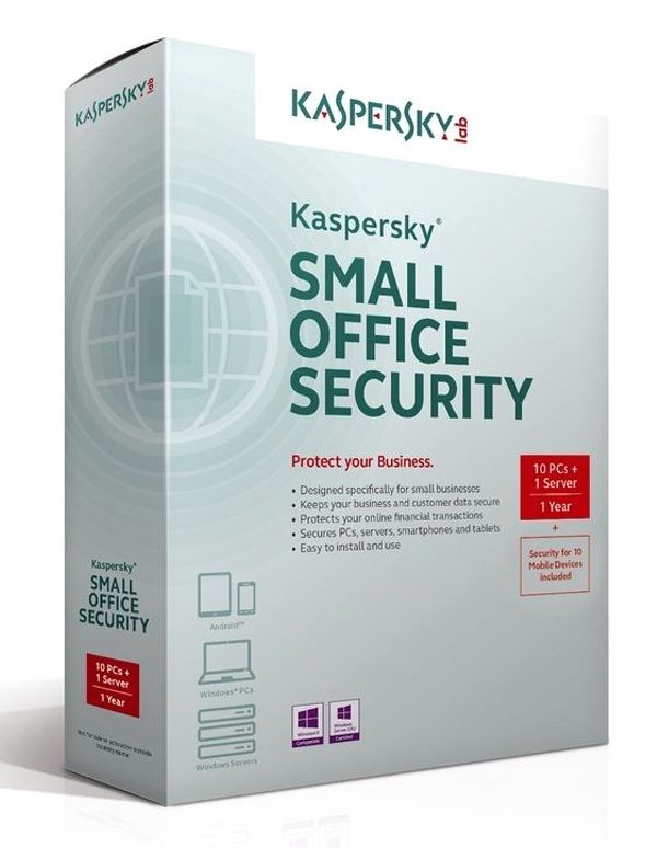 Phần mềm Kaspersky KSOS 1 Server+10PCs | Bảo vệ hệ thống máy 10PC cho doanh nghiệp