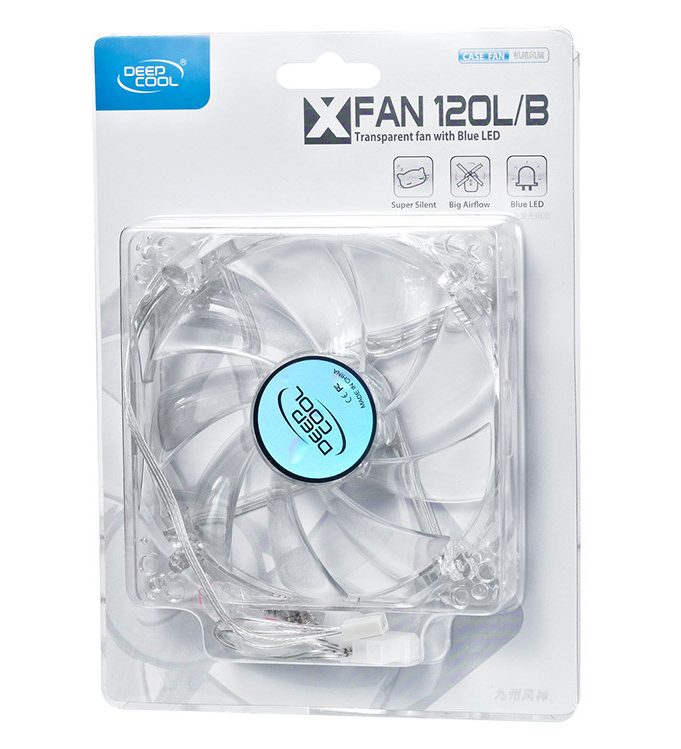 Quạt Case Deepcool Xfan 120 Led Blue