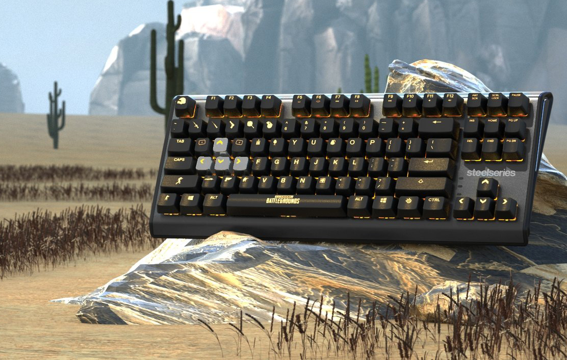 Steelseries Apex M750 TKL PUBG Edition Gaming mechanical keyboard - Phong Vũ