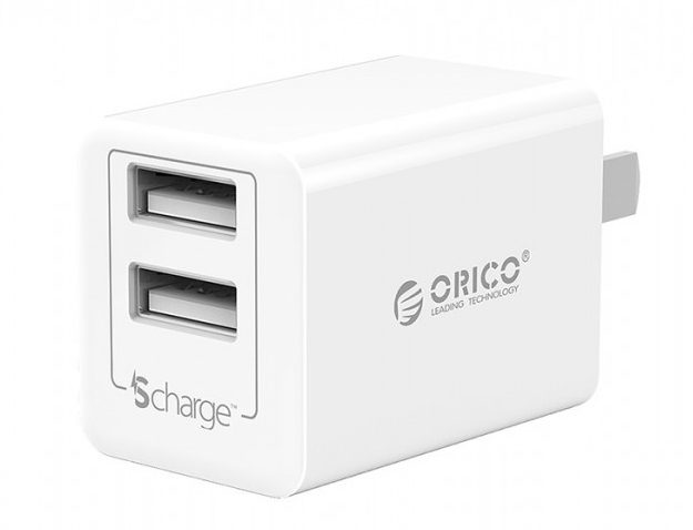 Sạc điện thoại Orico USB 2 cổng 2.4A