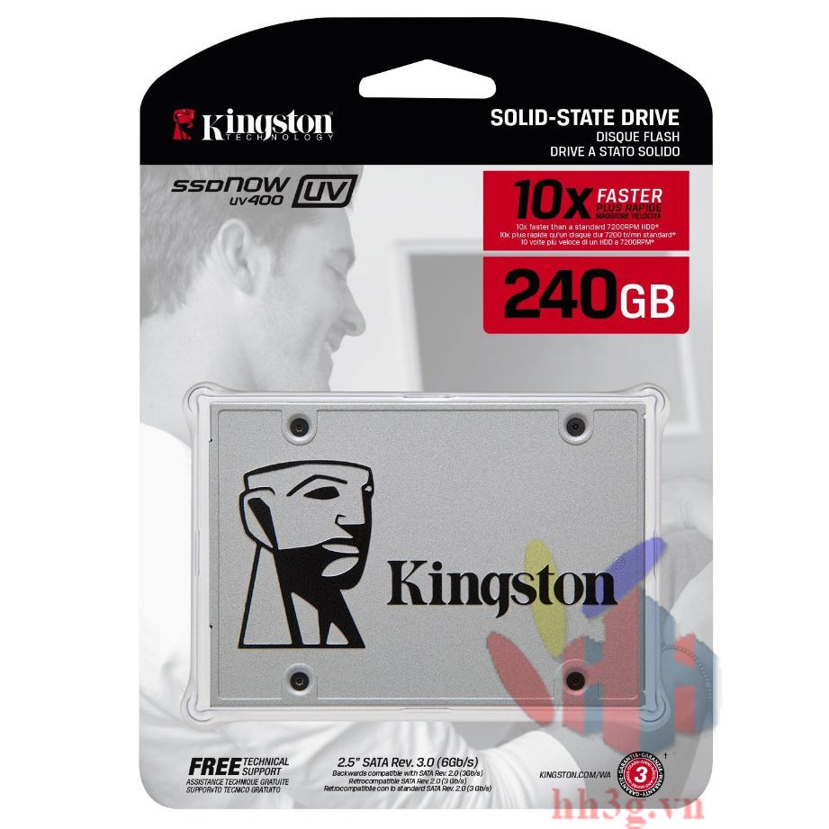 ổ cứng SSD Kingston 240GB Sata III A400 