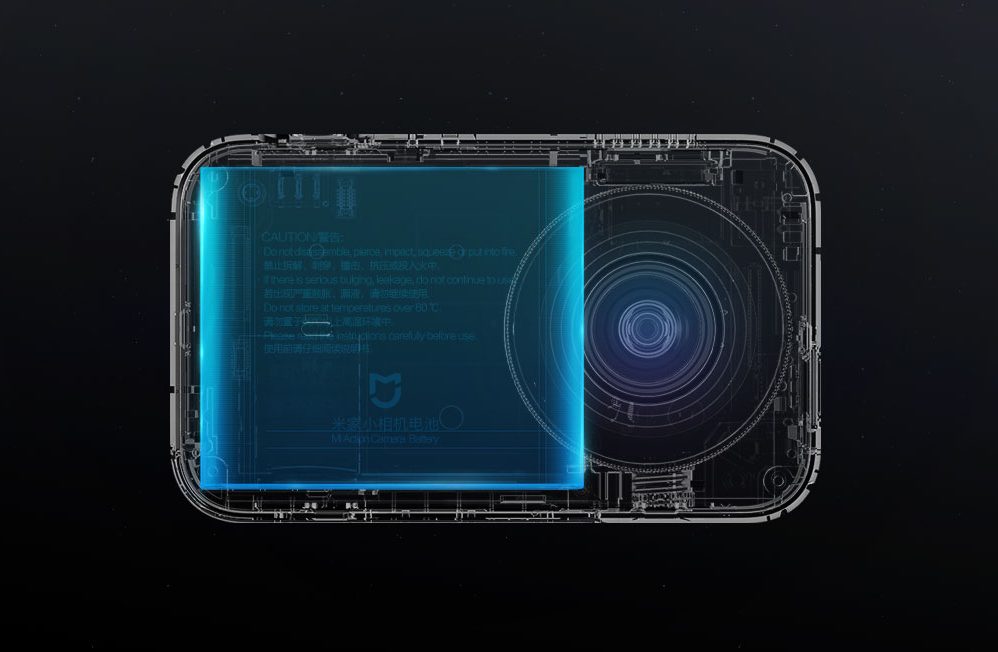 Camera Xiaomi Action 4K (ZRM4035GL) (Đen)