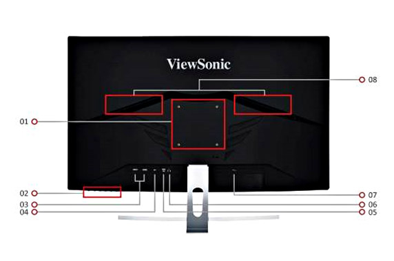 Màn hình LCD Viewsonic 32 VX3217-2KC-MHD