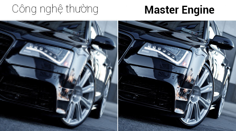 Master Engine đem tới chất lượng hình ảnh sắc nét chân thực nhất