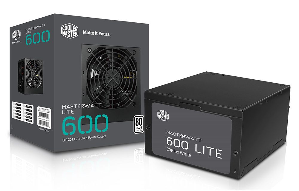 Power Cooler Master Masterwatt Lite 600W