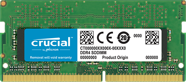 RAM laptop DDR4 Crucial 8GB (2400) - CT8G4SFS824A
