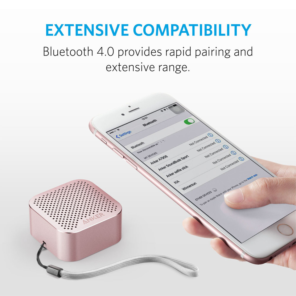 loa Anker SoundCore Nano - A3104 (Hồng)
