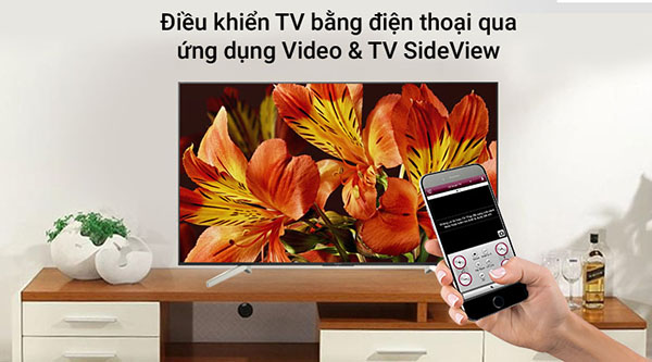 điều khiển tivi dễ dàng qua ứng dụng tv sideview