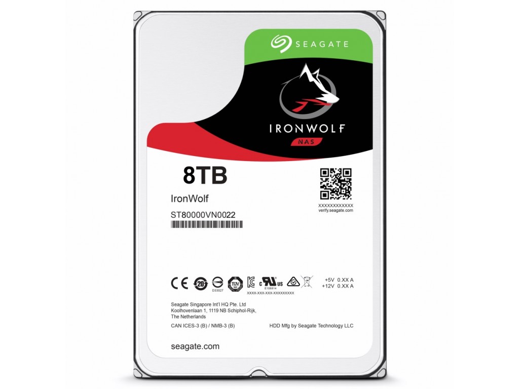 Ổ cứng HDD NAS Seagate Ironwolf 8TB 35 inch (ST8000VN0022)