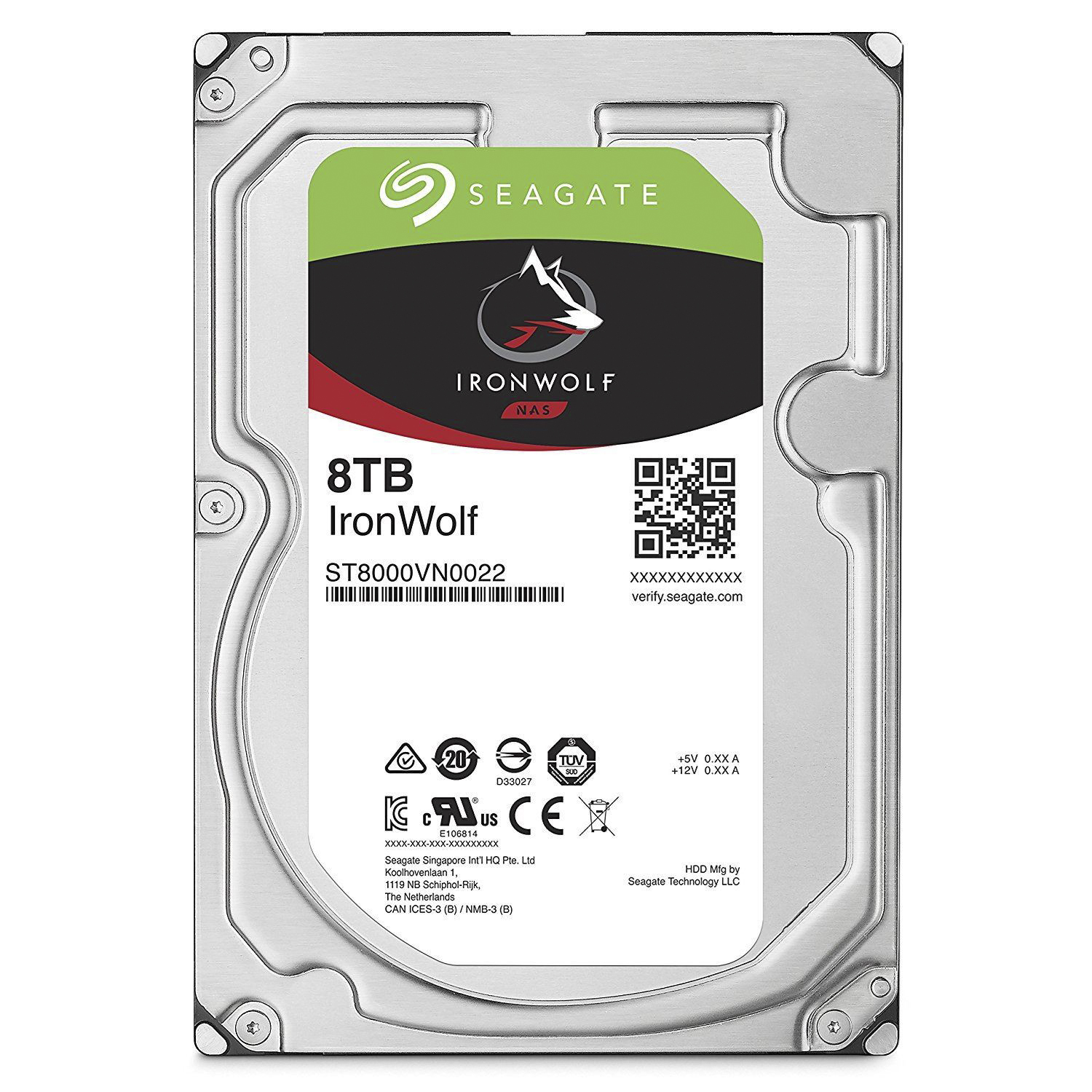Ổ cứng HDD NAS Seagate Ironwolf 8TB 35 inch (ST8000VN0022)