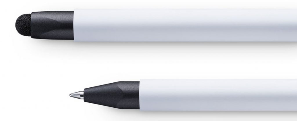 bút cảm ứng Wacom Bamboo Duo, 4th Generation (CS-191/W0-CX)  với 2 đầu bút thuận tiện khi sử dụng