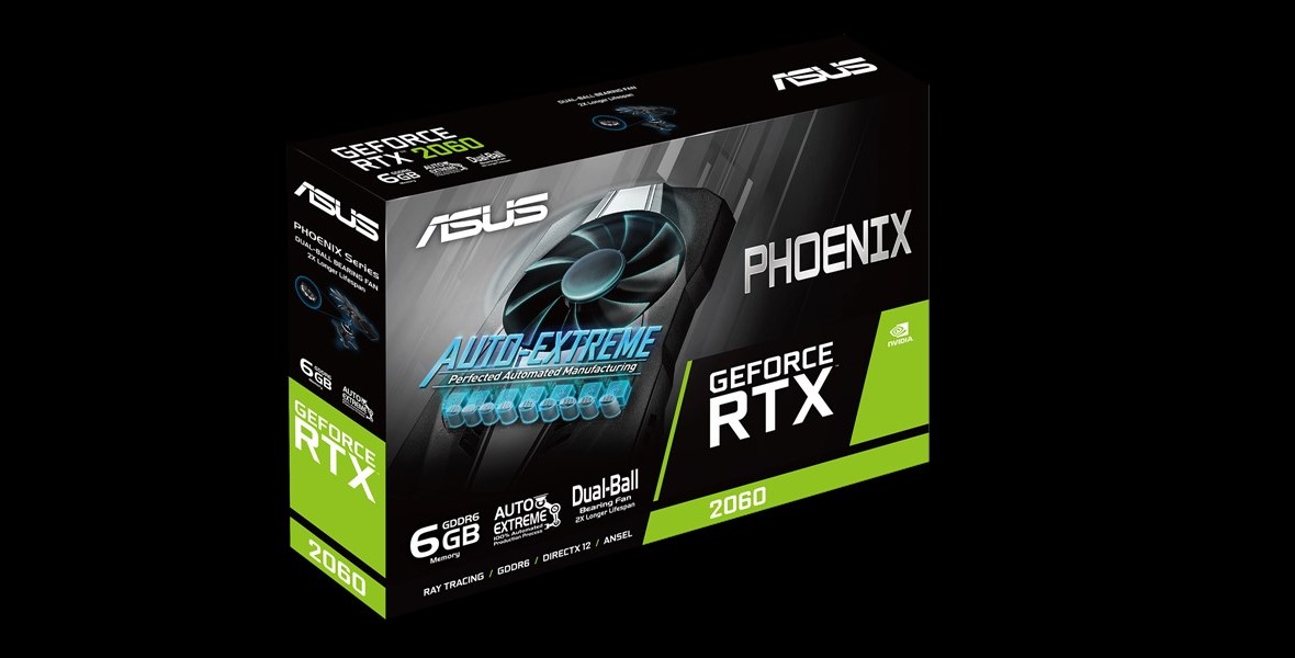 Card đồ họa Asus RTX 2060 6GB GDDR6 Phoenix