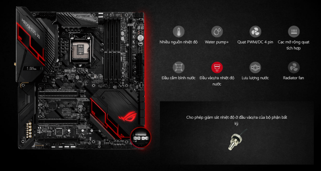 Bo mạch chủ Mainboard Asus ROG Maximus XI Extreme