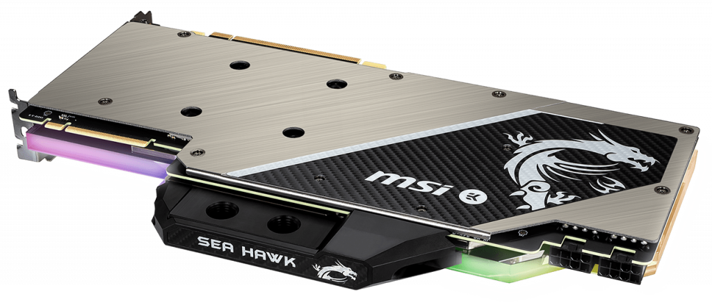 Card màn hình VGA MSI GeForce RTX 2080 8GB GDDR6 Sea Hawk EK X