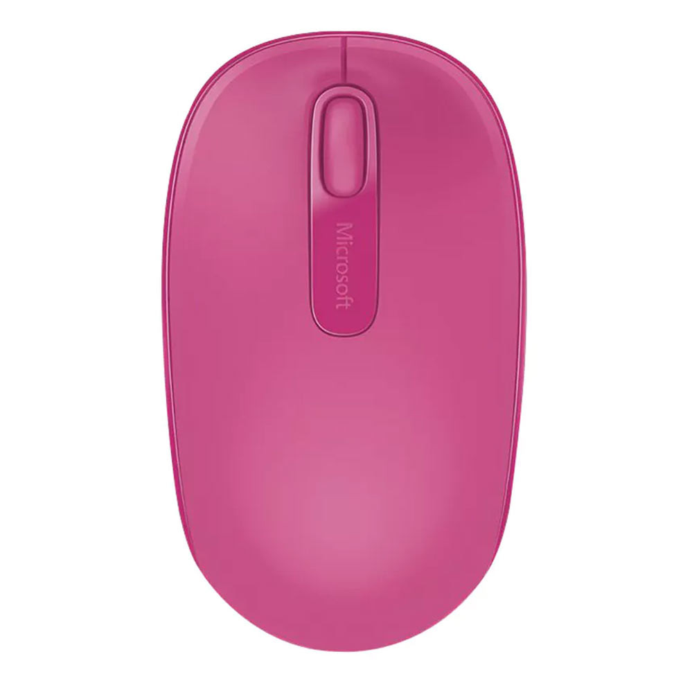 Chuột máy tính Microsoft Wireless Mobile Mouse 1850 (Hồng đậm)
