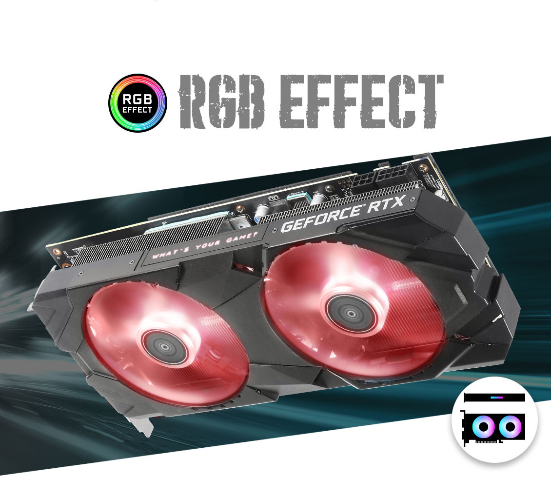 Card đồ họa GALAX GeForce RTX 2070 8GB GDDR6 EX Black