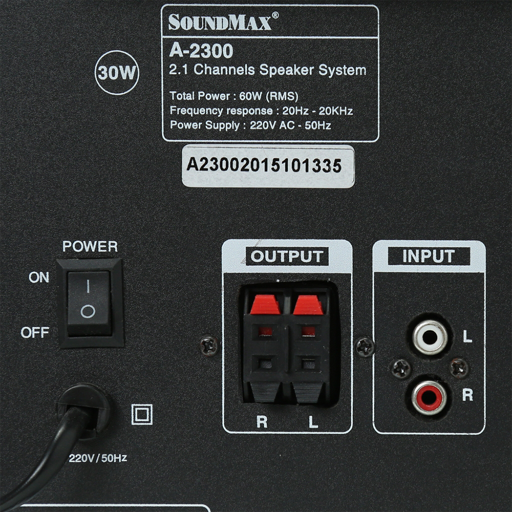 Loa Soundmax A2300 (2.1)