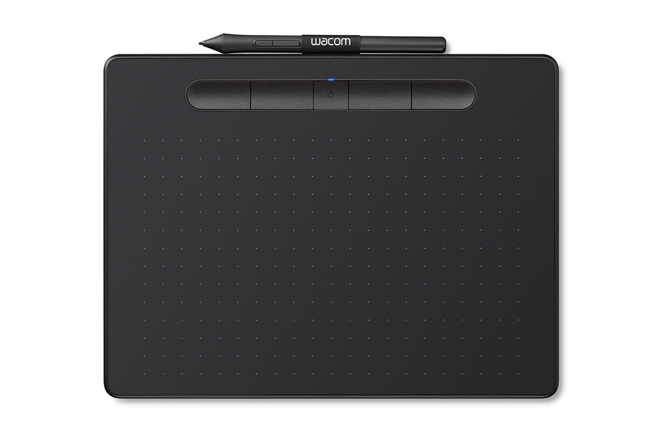 Bảng vẽ Wacom Intuos, Medium Bluetooth - Black (CTL-6100WL-K0-CX)