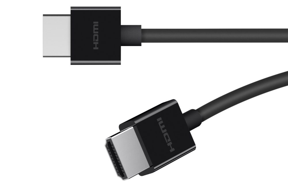 Cáp HDMI Dài 2 Mét Belkin AV10175bt2M-BLK 4k HDR Hỗ Trợ Dolby Vision Mạ Niken Siêu Bền