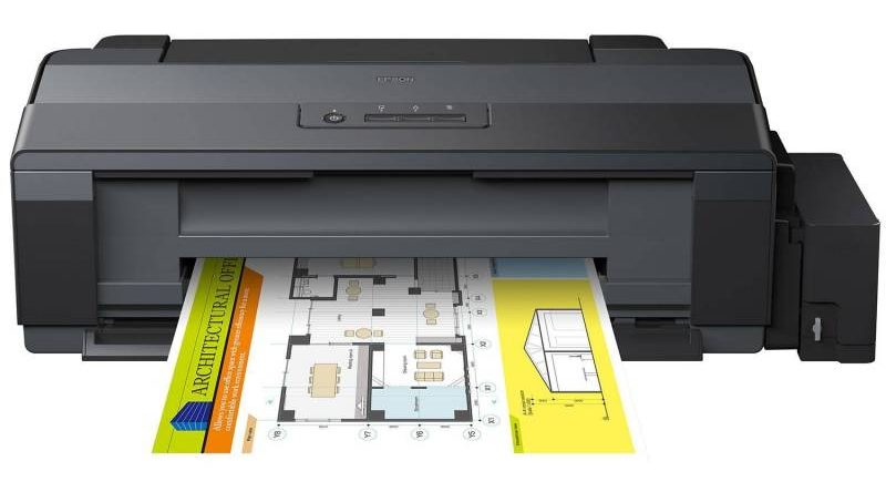 Máy in phun màu EPSON L1300 sử dụng được với tất cả các loại giấy A4,A5,...